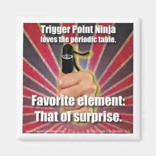 Aimant Tableau périodique Ninja ® Trigger Point