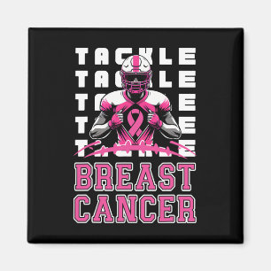 Aimant Tackball Football Sensibilisation au cancer du sei