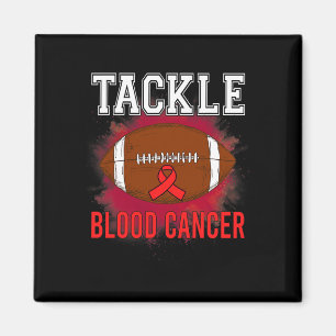 Aimant Tackle de pied Cancer du sang Sensibilisation Homm
