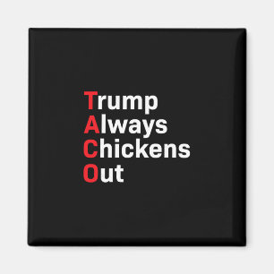 Aimant Taco drôle Trump dégonfle toujours