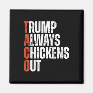 Aimant Taco Trump se dégonfle toujours en disant Funny Ta