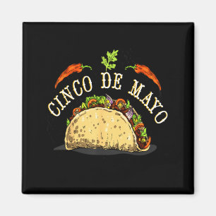 Aimant Tacos cinq mai pour les amateurs de tacos de nourr