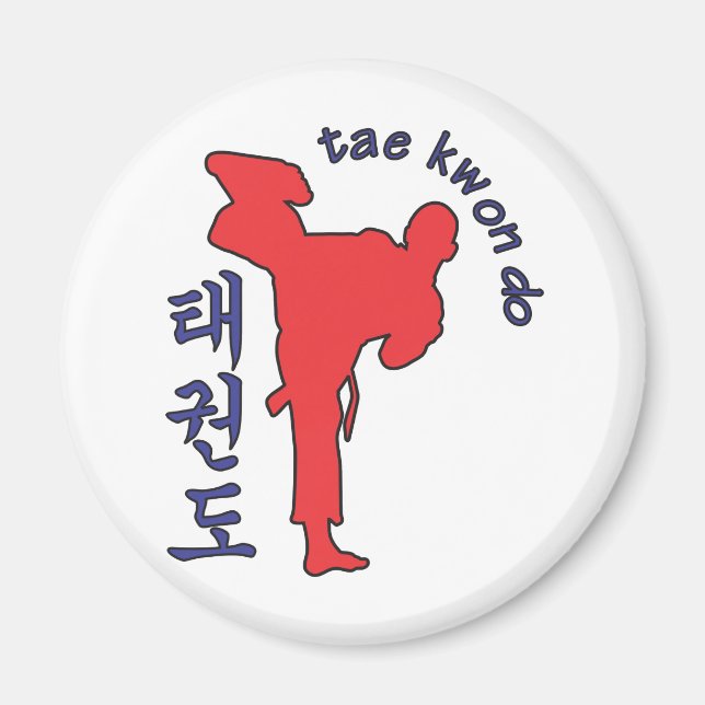Aimant tae kwon do (Devant)