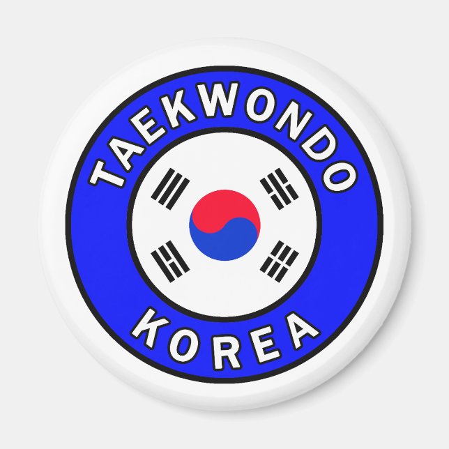 Aimant Taekwondo (Devant)