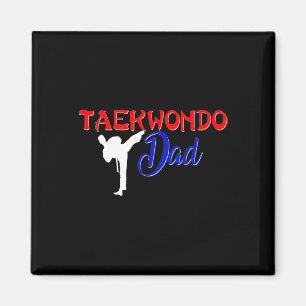 Aimant Taekwondo Dad Shirt Tae Kwon Do Martial Arts Faune