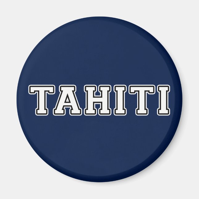 Aimant Tahiti (Devant)