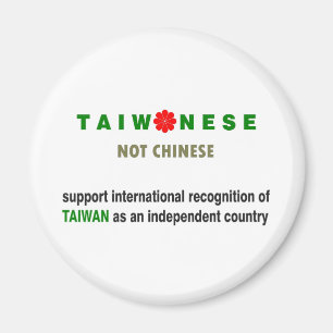 Aimant Taïwanais non chinois