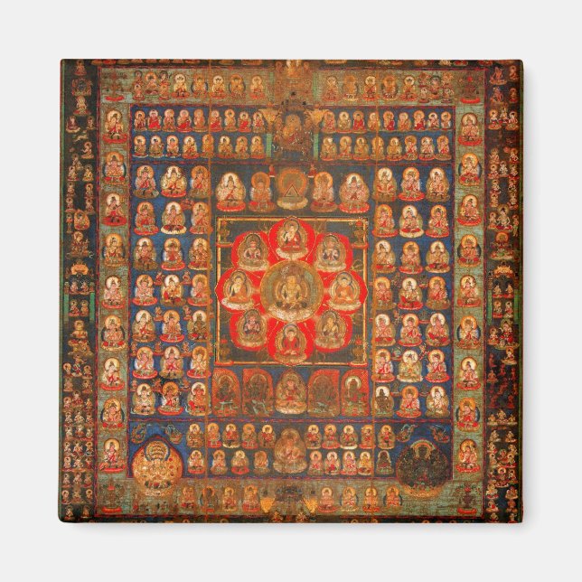 Aimant Taizokai Mandala (Devant)