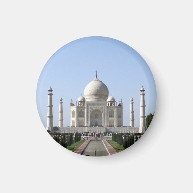 Aimant taj mahal bleu (Devant)