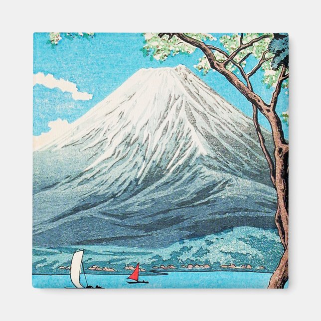 Aimant Takahashi - Mont Fuji du lac Yamanaka (Devant)
