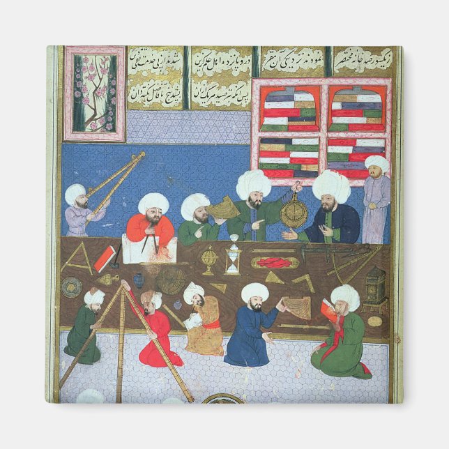 Aimant Takyuddin et autres astronomes (Devant)