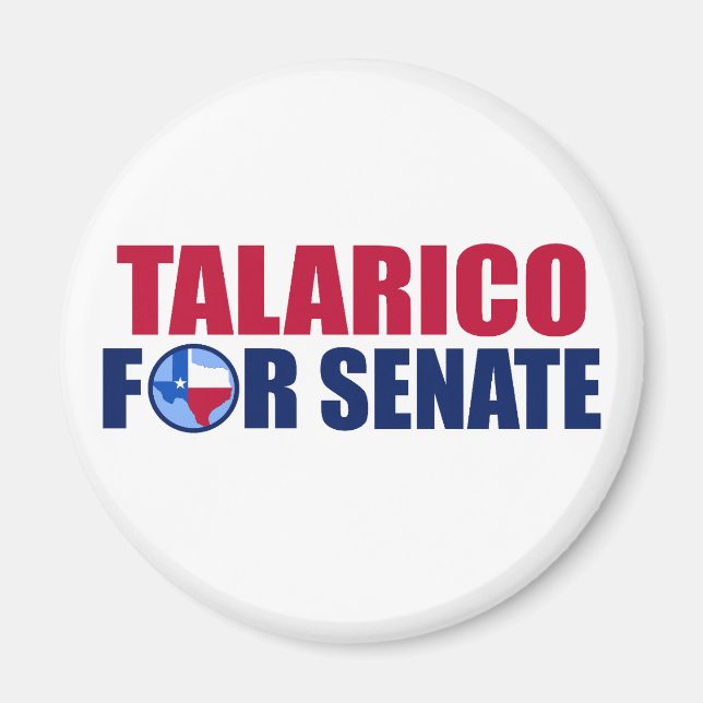 Aimant Talarico pour le Sénat du Texas Élection 2026 (Devant)