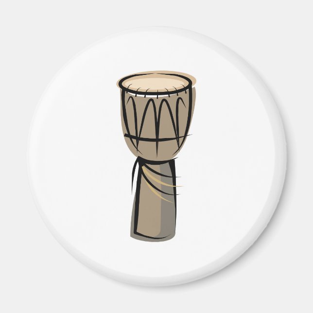 Aimant tambour djembe (Devant)