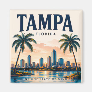 Aimant Tampa vue sur le front de mer
