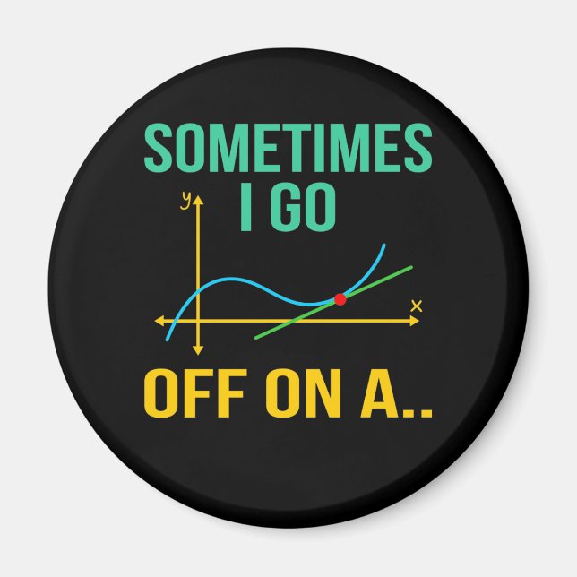 Aimant Tangent Math Enseignant Mathématiques Mathématique (Devant)