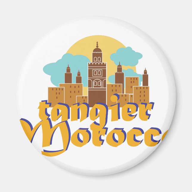 Aimant Tanger Maroc (Devant)