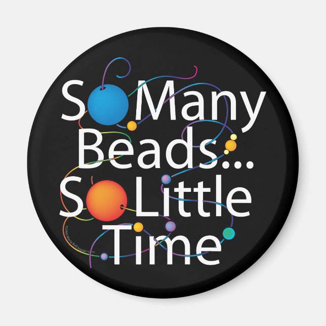 Aimant Tant de perles nouvelles (Devant)