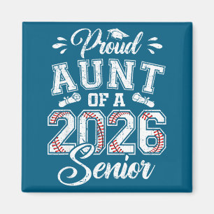 Aimant Tante fière minimale 2026 Baseball senior