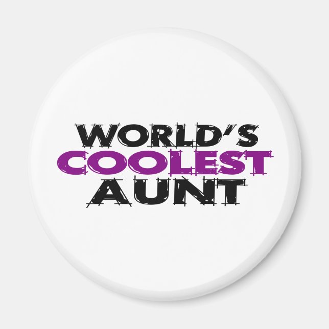 Aimant Tante la plus froide des mondes (Devant)