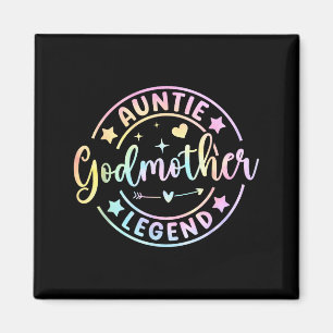 Aimant Tante marraine légende retro marraine fête des mèr