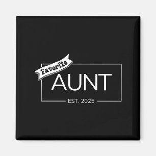 Aimant Tante préférée Est 2025 Première fois Tante Révéla