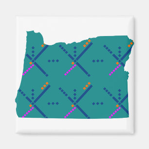 Aimant Tapis d'aéroport de Portland Orégon PDX