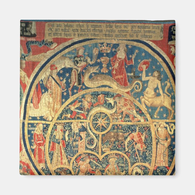 Aimant tapisserie astrologique (Devant)