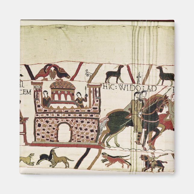 Aimant Tapisserie de Bayeux Earl Harold au duc de Normand (Devant)
