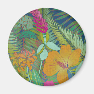 Aimant Tapisserie tropicale II