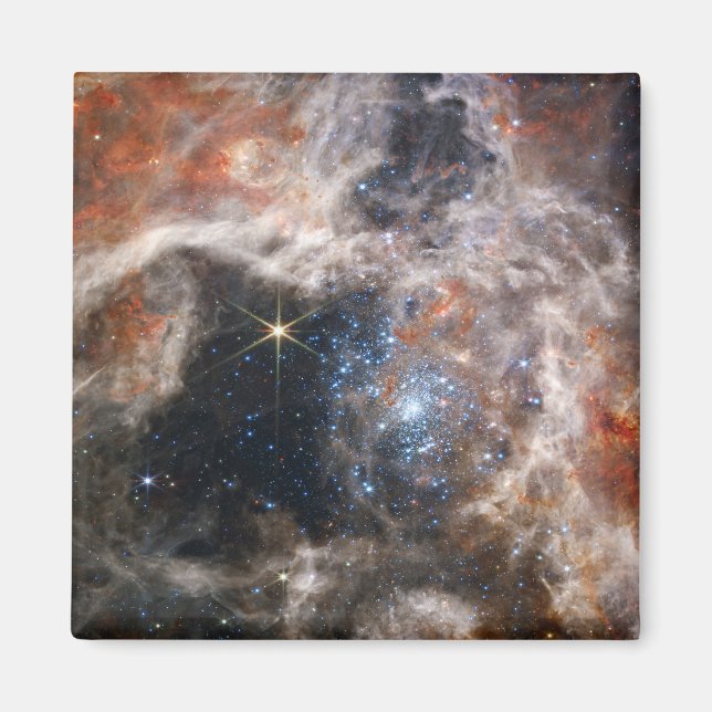 Aimant Tarantula Nebula Image de JWST (Devant)