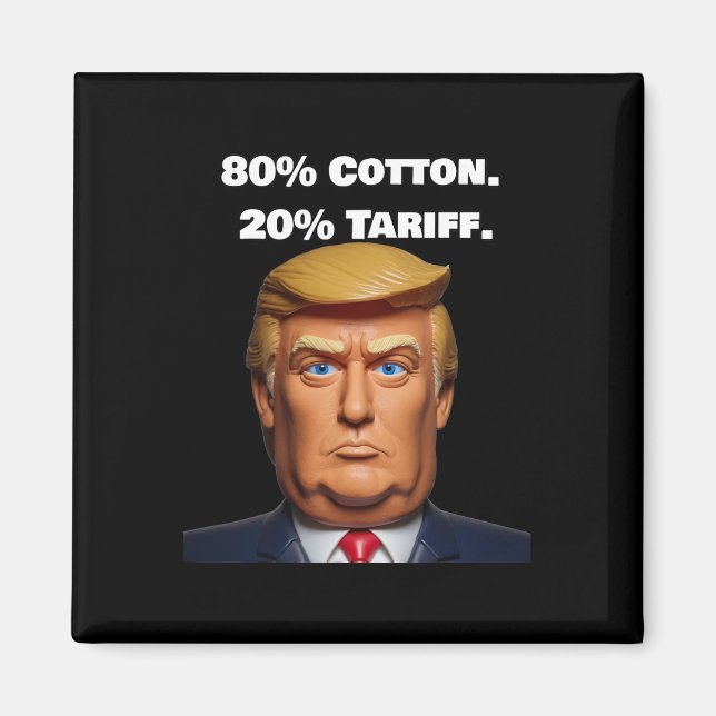 Aimant Tarif de Donald Trump (Devant)