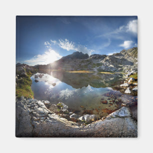 Aimant Tarn sous les Minarets - Sierra