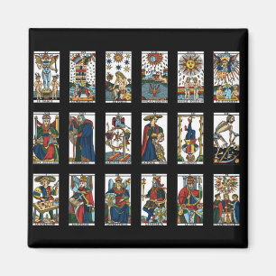 Aimant Tarot Major Arcana