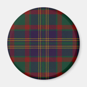 Aimant Tartan d'Irlandais du comté de liège
