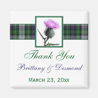 Aimant Tartan et chardon mariage Favoriser l'aimant