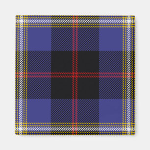 Aimant Tartan Plaid de Clan Hill en Écosse