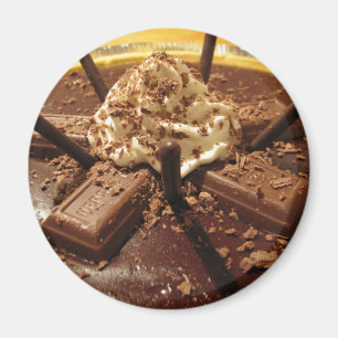 Aimant Tarte au chocolat