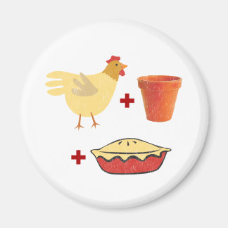 Aimant Tarte au poulet