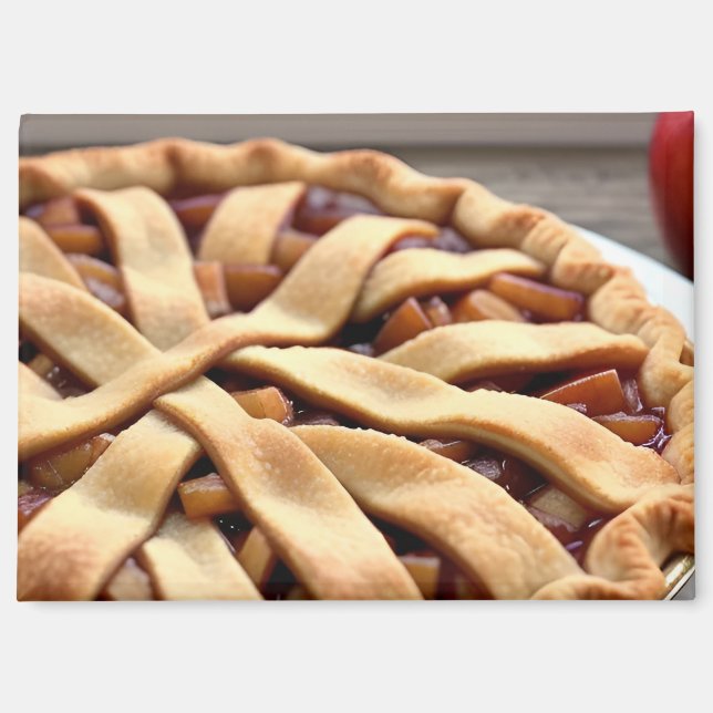 Aimant Tarte aux pommes (Recto)
