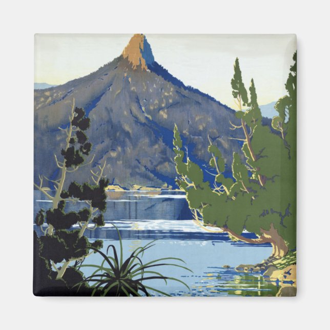 Aimant Tasmanie ~ Suisse du Sud (Devant)