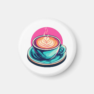 Aimant Tasse de café cappuccino