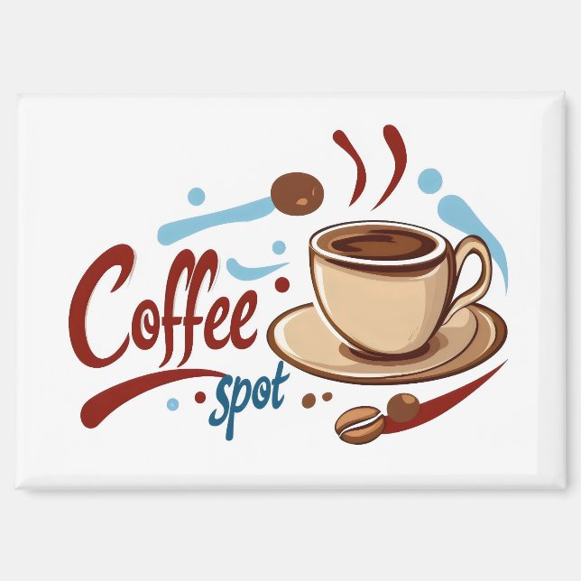 Aimant Tasse de café Coffee Spot (Recto)