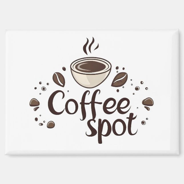 Aimant Tasse de café Coffee Spot (Recto)