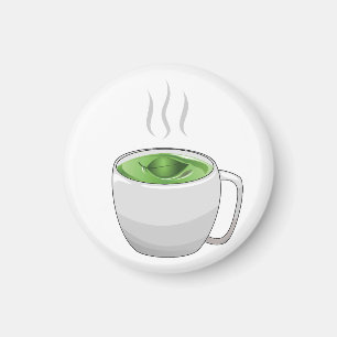 Aimant Tasse de thé vert
