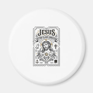 Aimant Tatouage flash Jésus Christianisme Tatouage flash