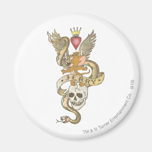 Aimant tatouage tordu Jerry 2