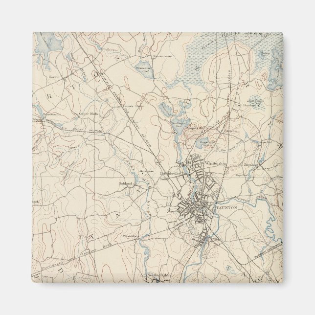 Aimant Taunton, Massachusetts (Devant)