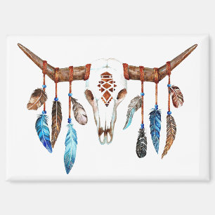 Aimant taureau amérindien