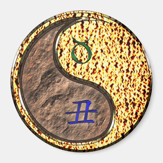 Aimant Taureau & Boeuf de Feu (Devant)