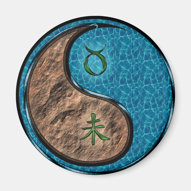 Aimant Taureau & Chèvre d'eau (Devant)